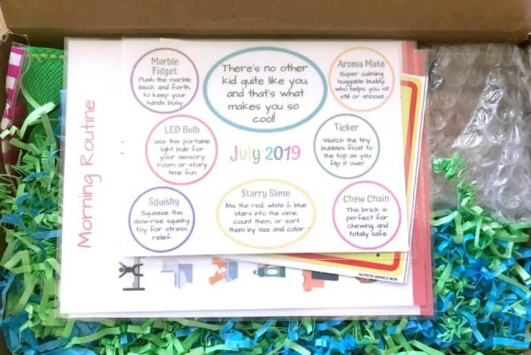 ‘Spectrum Surprise’ Review spectrum surprise box of items